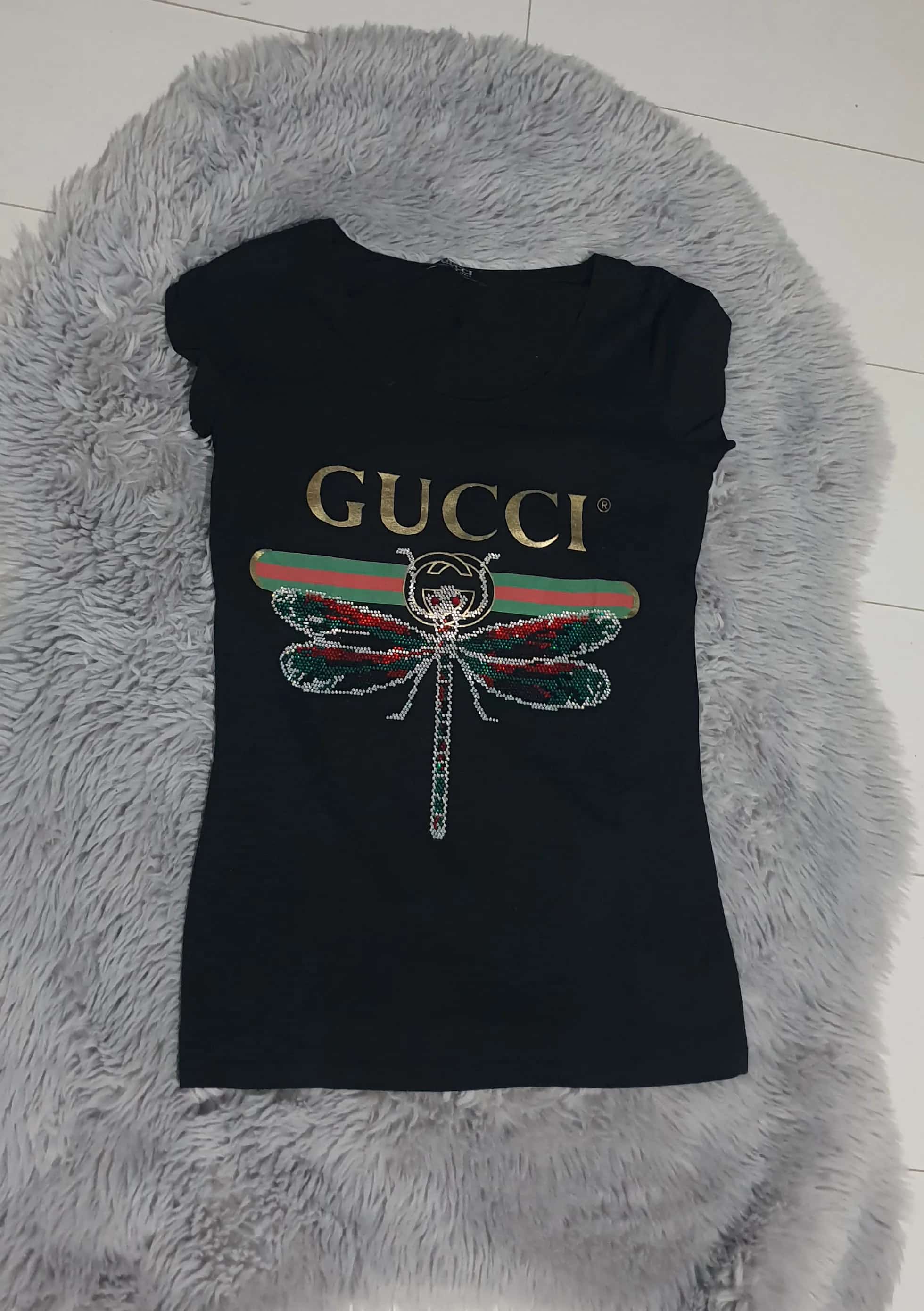Ormar.app | sajt za prodaju garderobe | Majica crna GUCCI 1/1 kao nova S,M,L 700