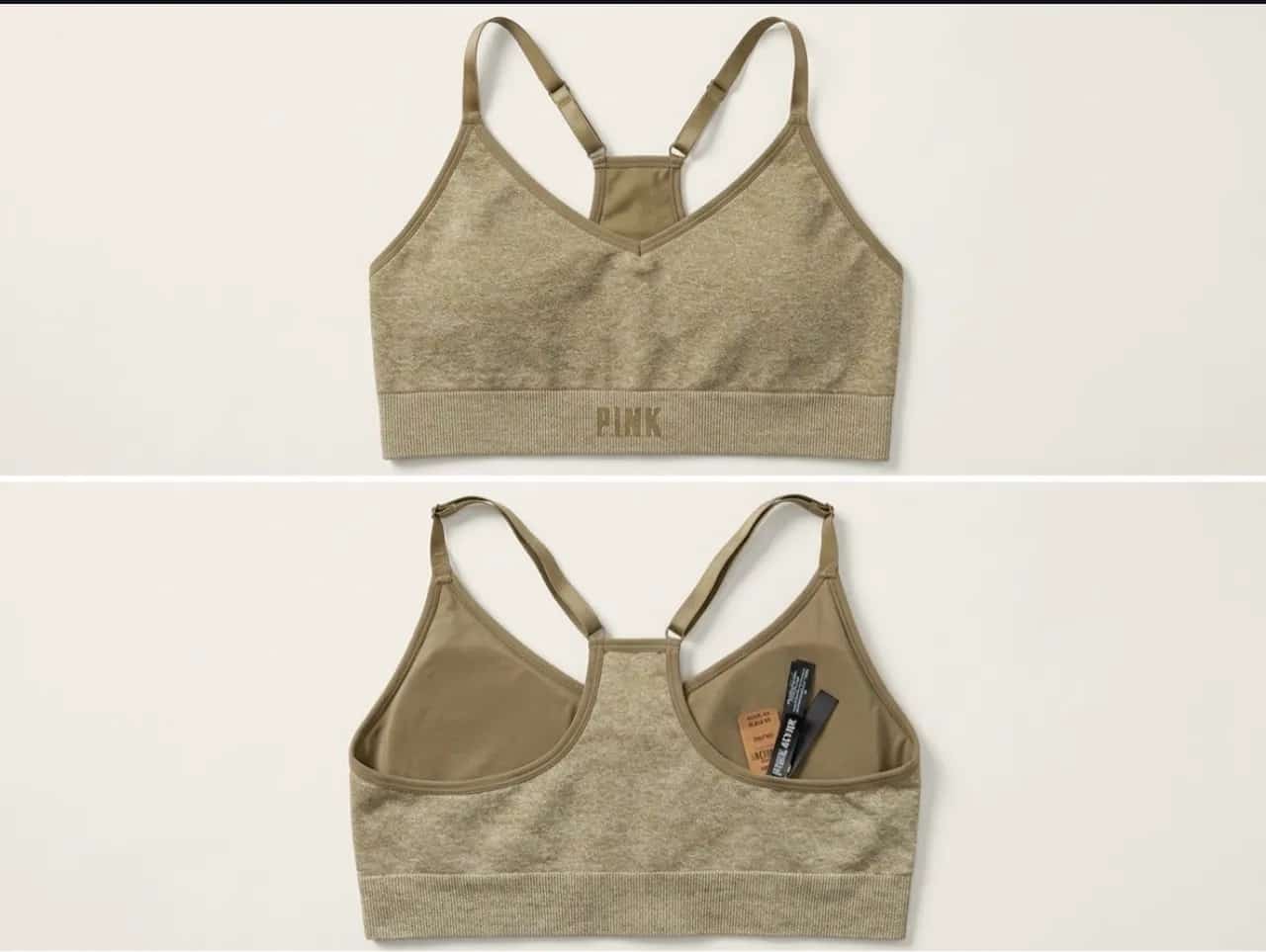 Ormar.app | sajt za prodaju garderobe | Victoria's Secret PINK Active Seamless sportski brushalter (XXL)