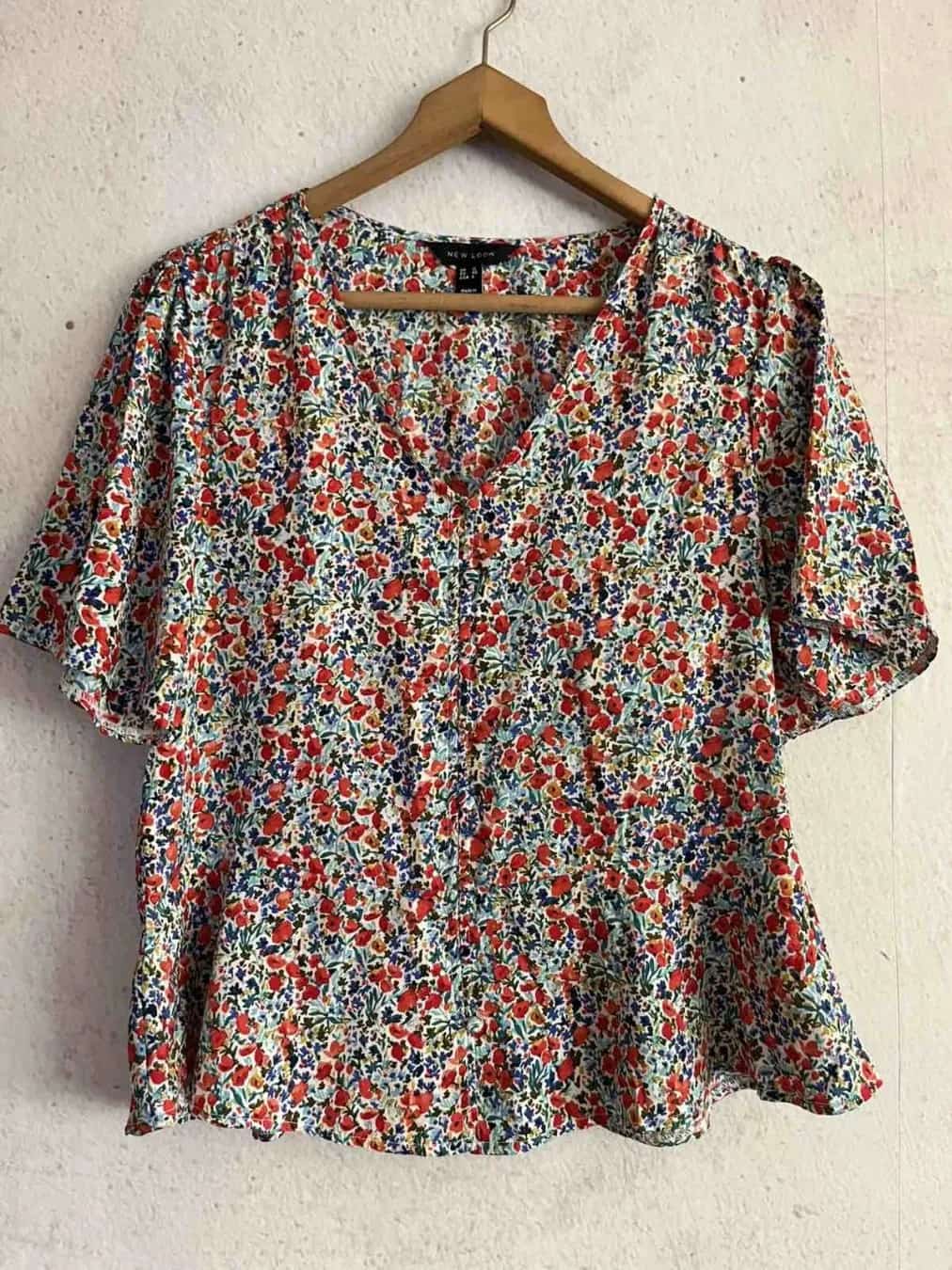 Ormar.app | sajt za prodaju garderobe | NEW LOOK DITSY FLORAL TEA Bluza L