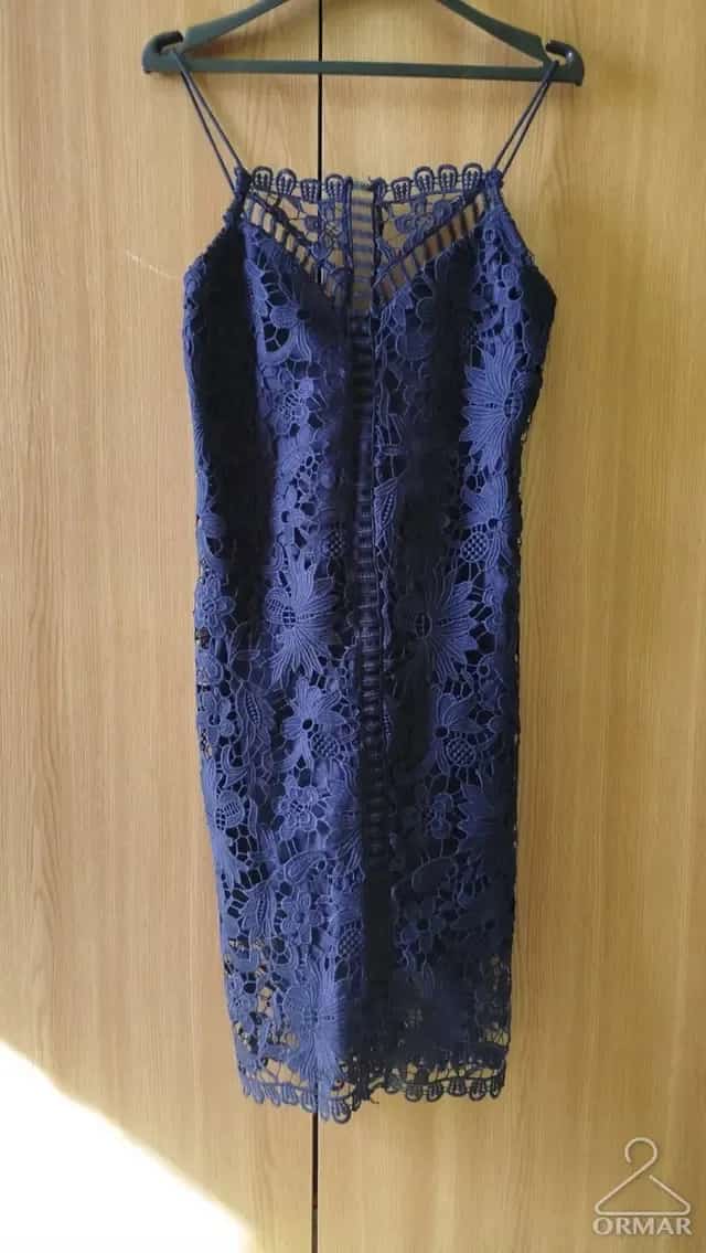 Ormar.app | sajt za prodaju garderobe | Mango čipkasta uska haljina [XS]