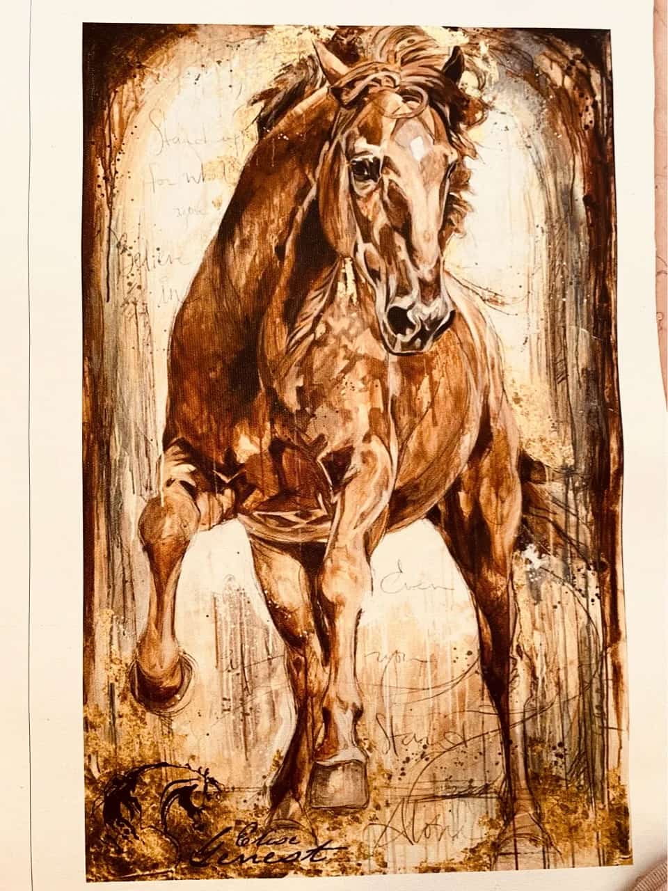 Ormar.app | sajt za prodaju garderobe | NOVO✨ Prelepa slika konja ✨ 🐎