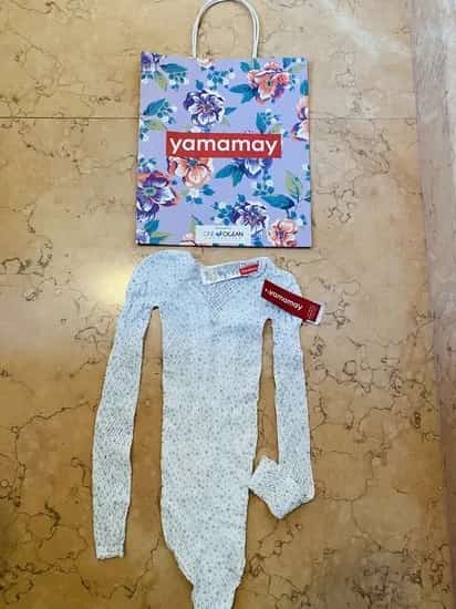 Ormar.app | sajt za prodaju garderobe | Nov Yamamay beli bodi sa cirkonima Uni size🤍