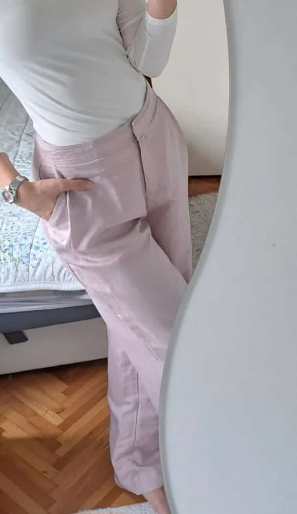 Ormar.app | sajt za prodaju garderobe | Lanene Reserved pantalone 