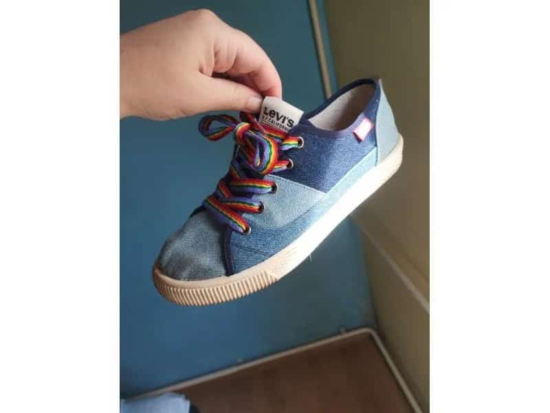 Ormar.app | sajt za prodaju garderobe | Original LEVI'S Denim Patchwork patike (39)