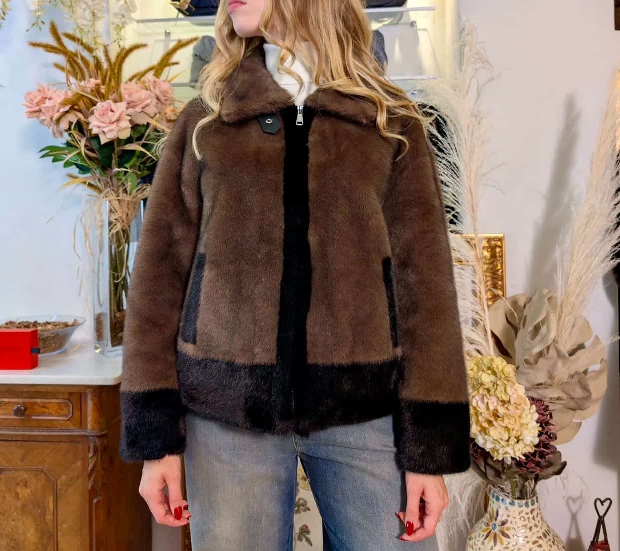 Ormar.app | sajt za prodaju garderobe | Nova bundica size S Italijanskog brenda Sandro Ferrone