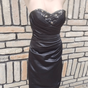 Cropped Faux leather Jacket