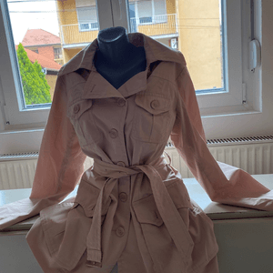 Cropped Faux leather Jacket