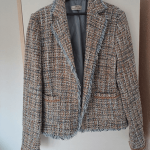Cropped Faux leather Jacket
