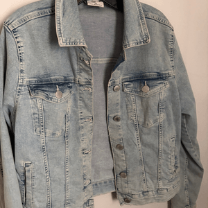 Cropped Faux leather Jacket