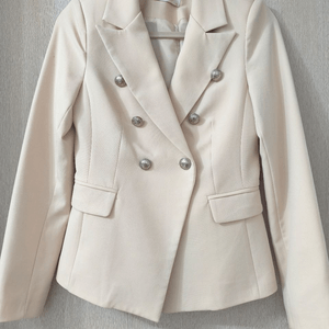 Cropped Faux leather Jacket