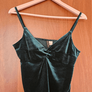 Cropped Faux leather Jacket