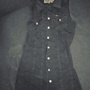Cropped Faux leather Jacket