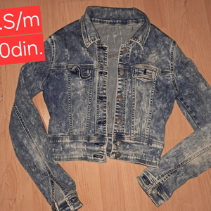 Cropped Faux leather Jacket