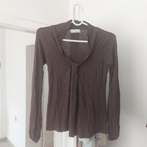 Cropped Faux leather Jacket
