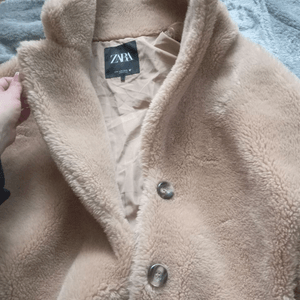 Cropped Faux leather Jacket
