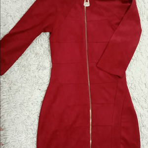 Cropped Faux leather Jacket