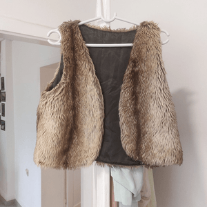 Cropped Faux leather Jacket