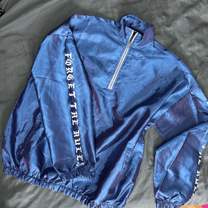 Cropped Faux leather Jacket