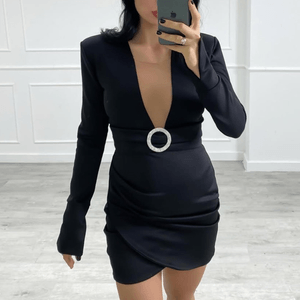 Cropped Faux leather Jacket