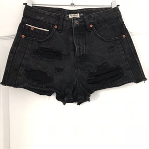 Cropped Faux leather Jacket