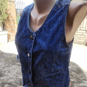 Cropped Faux leather Jacket