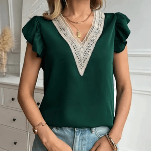 Cropped Faux leather Jacket