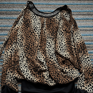 Cropped Faux leather Jacket