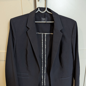 Cropped Faux leather Jacket